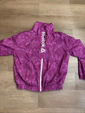 Reebok mesh lined focus track jacket